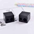New Precision Cosmetic Pencil 2 Holes Sharpener for Eyebrow Lip Liner Eyeliner L