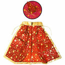 Halloween Costumes Witch Wizard Cloak with Hat for Kids Boys Girls Red