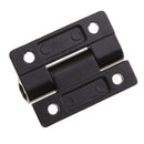 Adjustable Buffer Position Control Hinge with Countersunk Holes, Zinc Alloy,