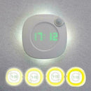LED Digital Time Wall Clock With PIR Motion Sensor Night Light Home Lamp Decors
