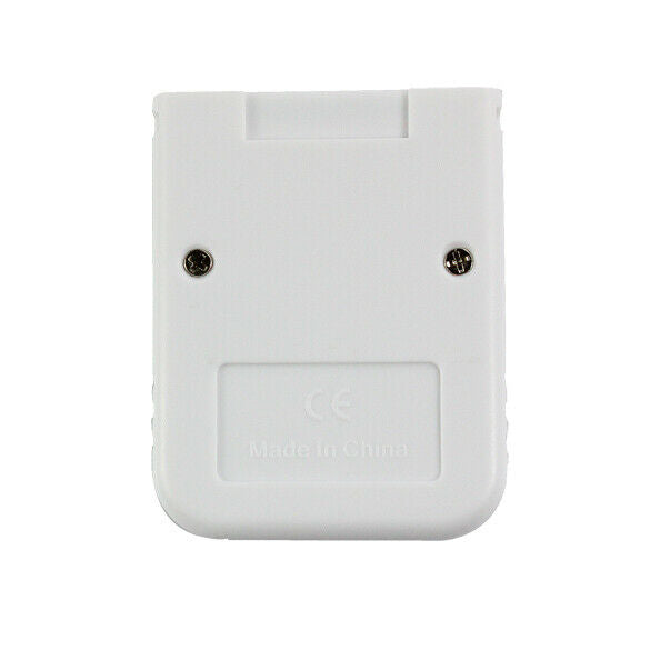 Practical White Memory Card For Nintendo Wii Gamecube GC Game 16MB 16M