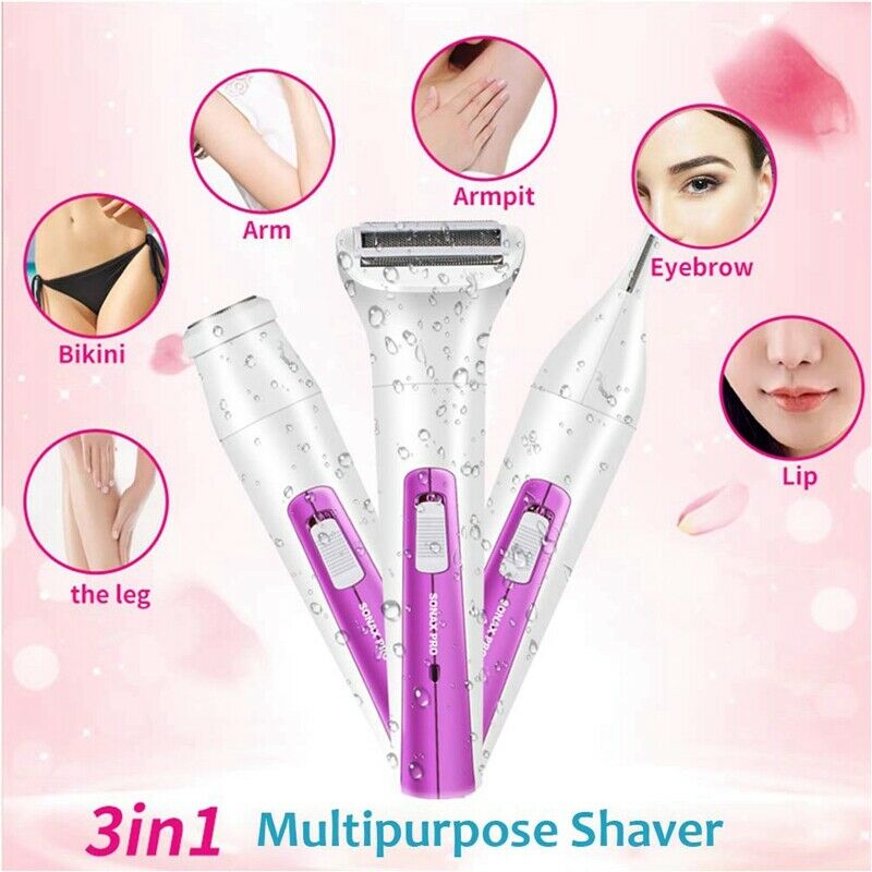 Sonax Pro Waterproof Bikini Trimmer For Women Hair Removal For Women 3 In 1 P2L4