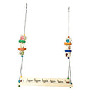 Set of 2 Chicken Swing Wooden Perch for Large Birds Macaws Budgie Conure