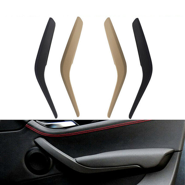 Car Left/Right Inner Door Handle Cover For Bmw X1 E84 2010-2016 Black Y9F3