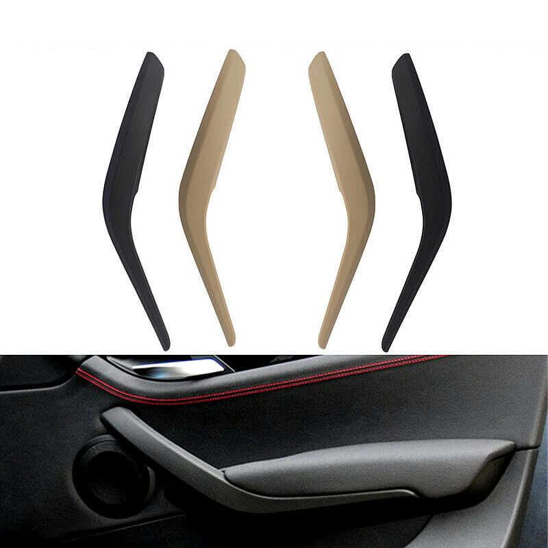 Car Left/Right Inner Door Handle Cover For Bmw X1 E84 2010-2016 Black Y9F3