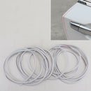 5M White Car Door Edge Lip Strip Guard Protector Moulding Trim Anti De HQP