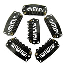Stainless Steel Wig-Clips 6 Teeth Snap Comb Hair Extension Clips 28mm Hot  YHQ