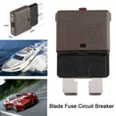DC 28V/7.5A Manual Reset Circuit Breaker Blade Fuse w/ Button for Car Boat
