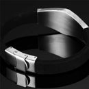 Stainless Steel Silicone Masonic Bracelet Wristband Freemason Knight Templar/TEU