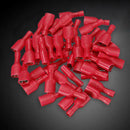 Red ring insulated crimp connector terminal block 22~16AWG RV1.25-3 100P CWF