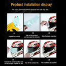 Helmet Cle Anti-fog patch Motorcycle Generic Helmet Lens Anti-fog visor  Ew