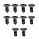 10PCS 5 Way 3 Way Guitar Switch Fixed Screws Nuts Guitar Replacement Black