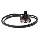 Motorcycle Switch ATV Scooter Fog Light Dual Push Button Switch Indicator