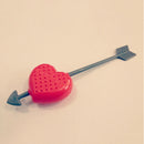 Sweet Tea Filter Infuser Strainer Teacup Teapot Cupid Heart Valentine Gift gxTOC