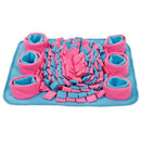 Dog Snuffle Feeding Mat Washable Pet Training Mat Sniffing Soft Fleece Pad