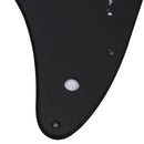 Black Pickguard Guard Scratch Plate 1-Ply 10-Holes for Stratocaster Guitar HSH