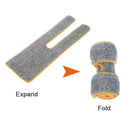 2pcs Double Side Flat Mop Replacement Cloth Kitchen Household Cleaning Tool
