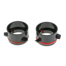 2x Car HID Xenon H7 Bulbs Base Holder Adapters Converters For BMW E39-3