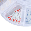 200pcs Dental Fiber Post Glass Quartz Teeth Restorative Refilled Pipe 1.2-1. OZ