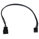 1pc Motherboard PWM Fan 4Pin Splitter Extension Cable Wire Cord Fan Cab JR