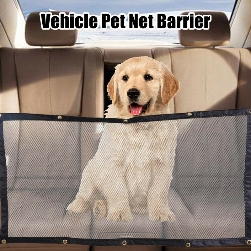 Universal Easy Install Dividing Vehicle Pet Net Barrier Car Backseat For Dogs