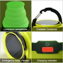 Solar Camping Light Folding Lantern Led Tent Light Usb Rechargeable Emergen