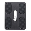 Quick Release Plate For Benro Tripod Ball Head Arca Swiss Compatible PU-50 Black
