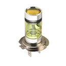 1Pair Bright Yellow H7 100W 2323 Chip Fog Spot Driving LED Light Bulbs