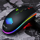 For Gamer M55 USB Wired Gaming Mouse 2400 DPI Adjustable Backlight Computer Mice
