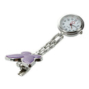 pocket watch - Nurses Wacht Heart rate monitor pocket watch Quartz Butterfl X4B5