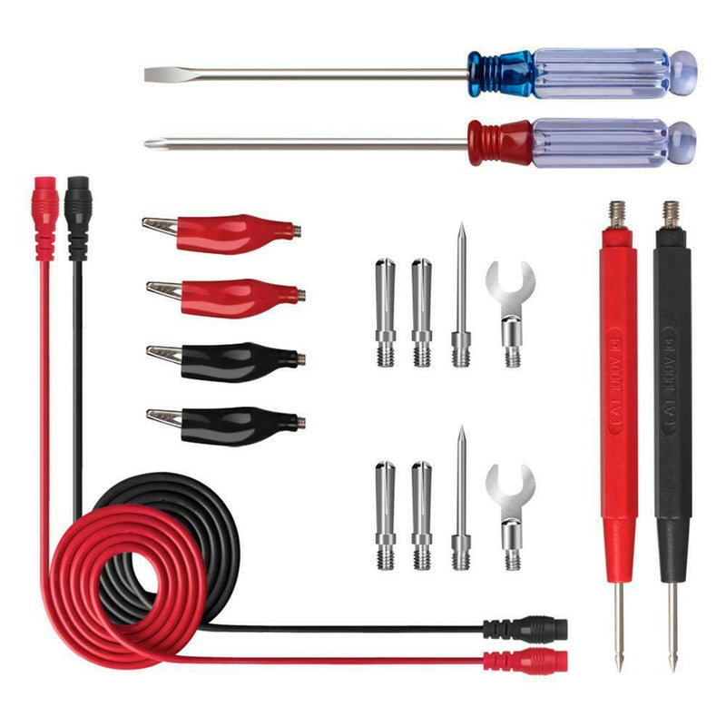 18pcs Universal Multifunctional Multimeter Test Line Set with Screwdrivers