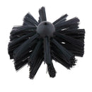 Chimney Cleaning Brush Abrasive Nylon Pipe Brush For Cleaning Dryer Duct 100mm