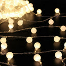 5M LED String Globe Star Fairy Light for Wedding Christmas (Warm White)