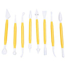 Christmas Gift for Kids Clay Sculpture Tools Clay Polymer Clay Tool 8 piece X7N8