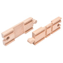 1 Pcs Wooden Cross Bifurcated Track Railway Toys Compatible All Major Brand SP