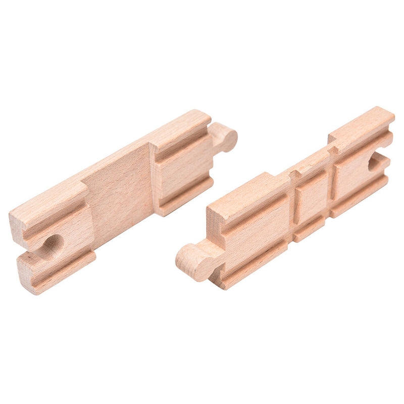 1 Pcs Wooden Cross Bifurcated Track Railway Toys Compatible All Major Brand SP