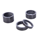 4PCS Full Carbon Fiber Bicycle Spacer Cycling Washer Bike Bicycle Stem SpaceME