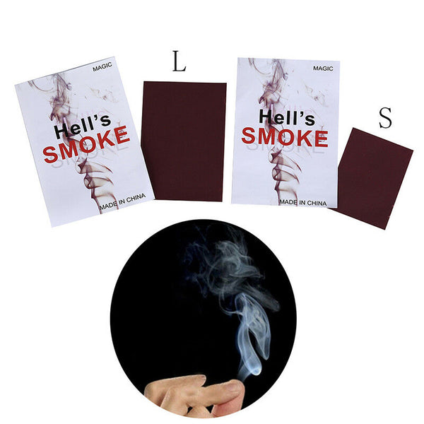 Close-up magic change gimmick finger smoke hell's smoke fantasy trick prop  Z