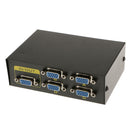 2pcs 4 Input 1 Output VGA SVGA XGA LCD PC TV Monitor Sharing Switcher Box