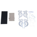 Diagonal Corner Line Acrylic Mirror Wall Stickers Diy Home Decoration Acryl
