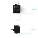 Adjustable Volume And Mic Mute Control Adapter For PS4 Controller With Jack