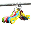 6X Cartoon Animal Baby Child Nursery Room Coat Clothes Wardrobe Wood Hook Hanger