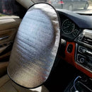 Car Steering Wheel Sunshade Cover Sunscreen Block Heat Insulation Aluminum Film