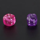 100x Mixed Transparent Acrylic Dice Spacer Beads 8*8mm