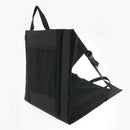Foldable Wide Stadium Seat Chair Bleacher Cushion with Adjustable Reclining