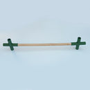 2pcs Green Plastic 16mm Greenhouse Pipe Fittings PVC Building Fittings 4X