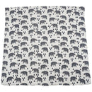 Black bear printing muslin Baby Cotton Swaddling bag Infant Newborns