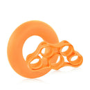2pcs Pull Rope Set Finger Resistance Band Hand Grip Pull Expander (Orange)