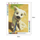 5D DIY Full Drill Diamond Painting Cute Dog Cross Stitch Embroidery Mosaic