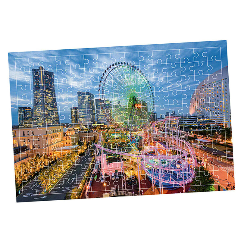150Pcs Jigsaw Puzzles Paper Portable 15x10cm Travel Size - Dreamy City